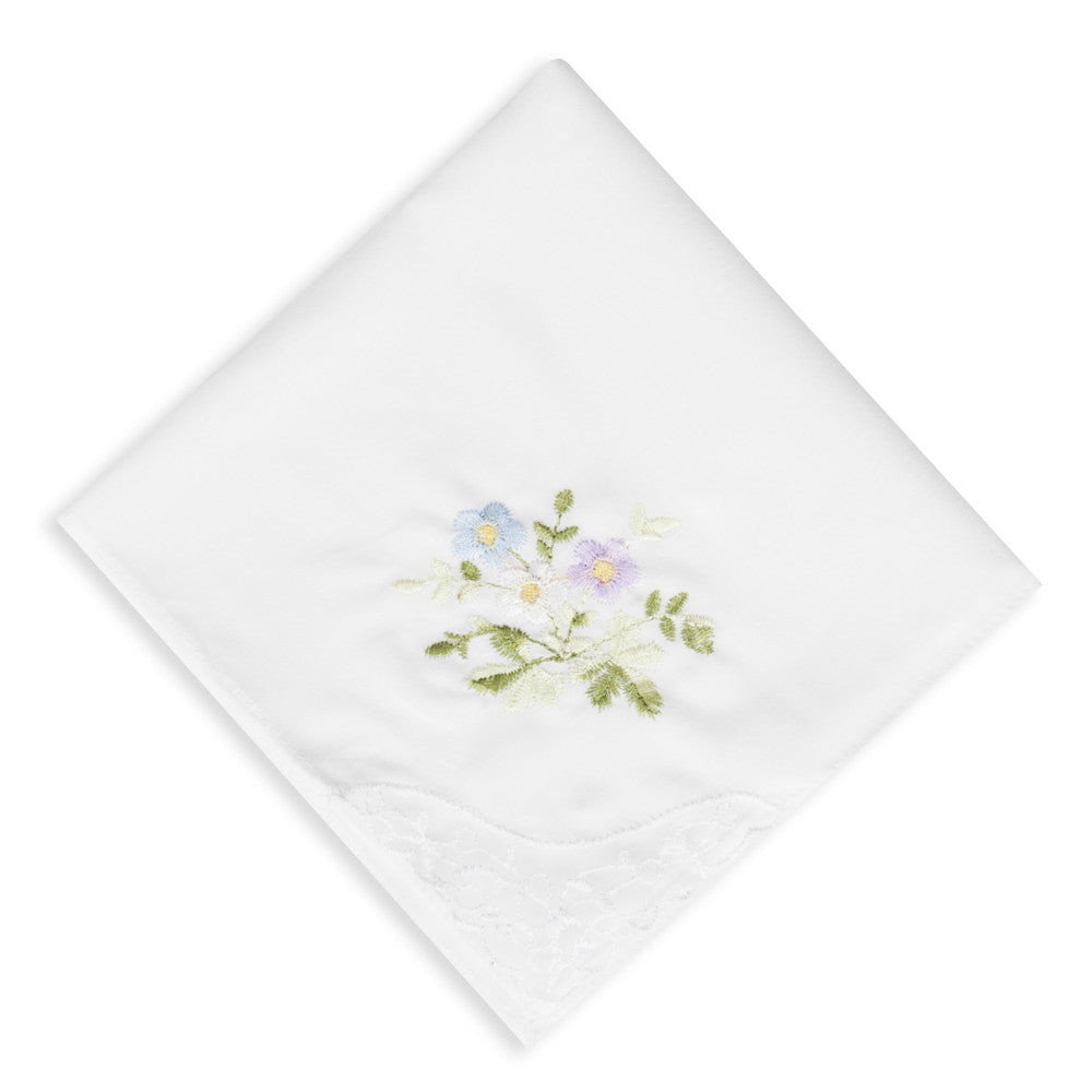 Blossom Lace Handkerchief