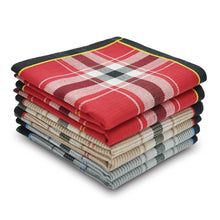 将图片加载到图库查看器，Selected Hanky 100% Cotton Men&#39;s Handkerchief 6 Piece Gift Set - 12-01