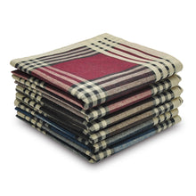 将图片加载到图库查看器，Selected Hanky 100% Cotton Men&#39;s Handkerchief 6 Piece Gift Set - 12-05