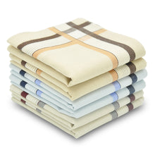 将图片加载到图库查看器，Selected Hanky 100% Cotton Men&#39;s Handkerchief 6 Piece Gift Set - 12-08