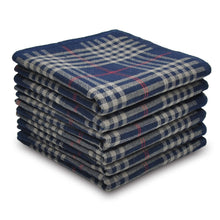 将图片加载到图库查看器，Selected Hanky 100% Cotton Men&#39;s Handkerchief 6 Piece Gift Set - 12-02-B