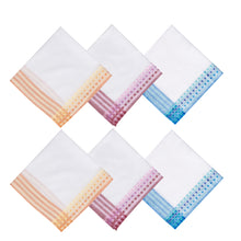 将图片加载到图库查看器，Selected Hanky 100% Cotton Men&#39;s Handkerchief 6 Piece Gift Set - 13-04