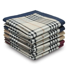 将图片加载到图库查看器，Selected Hanky 100% Cotton Men&#39;s Handkerchief 6 Piece Gift Set - 13-14