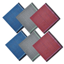 将图片加载到图库查看器，Selected Hanky 100% Cotton Men&#39;s Handkerchief 6 Piece Gift Set - 13-18