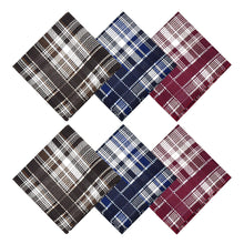 将图片加载到图库查看器，Selected Hanky 100% Cotton Men&#39;s Handkerchief 6 Piece Gift Set - 16-05