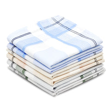 将图片加载到图库查看器，Selected Hanky 100% Cotton Men&#39;s Handkerchief 6 Piece Gift Set - 17-06