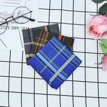 将图片加载到图库查看器，Selected Hanky 100% Cotton Men&#39;s Handkerchief 6 Piece Gift Set - 19-02