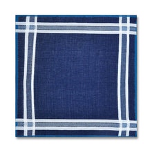 将图片加载到图库查看器，Selected Hanky 100% Cotton Men&#39;s Handkerchief 6 Piece Gift Set - 19-03