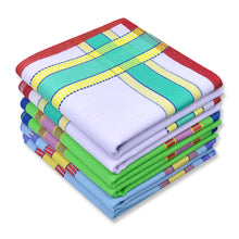 将图片加载到图库查看器，Selected Hanky 100% Cotton Men&#39;s Handkerchief 6 Piece Gift Set - 18-03