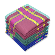 将图片加载到图库查看器，Selected Hanky 100% Cotton Men&#39;s Handkerchief 6 Piece Gift Set - 18-06